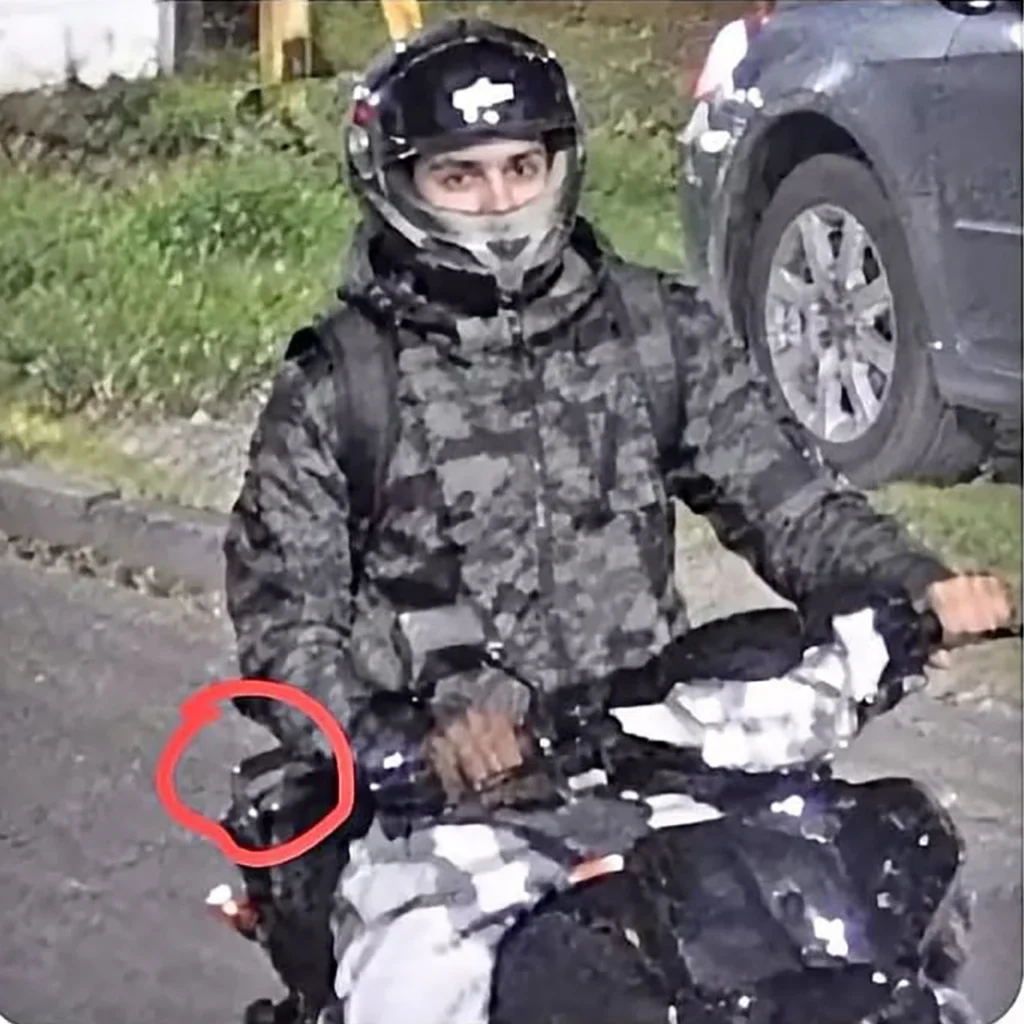 Asesino al manubrio en Villa Luzuriaga