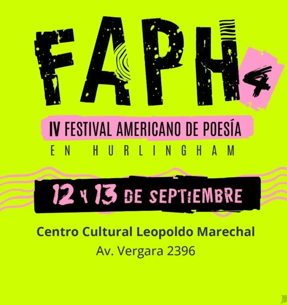 Festival de Poesía en Hurlingham
