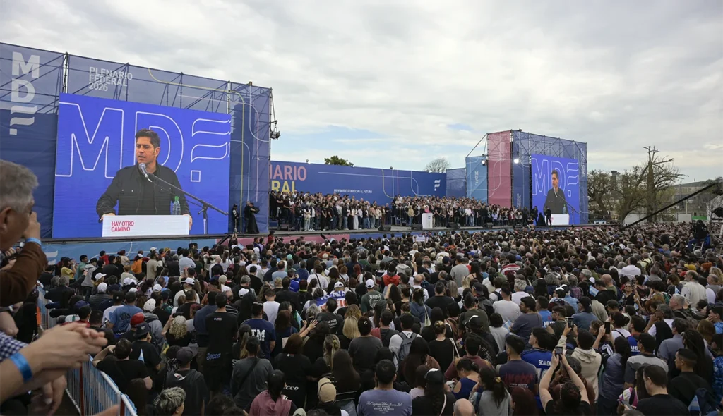Lanzamiento presidencial de Kicillof