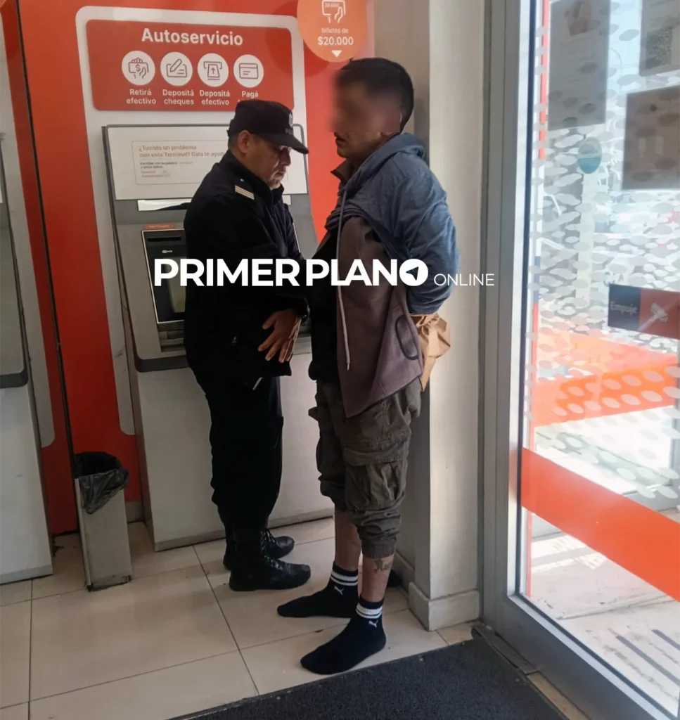 Intento de robo en banco de Ramos Mejía