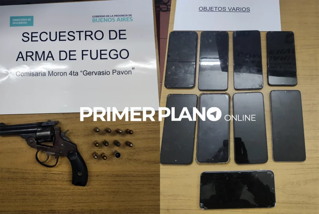 Motochorros detenidos Morón