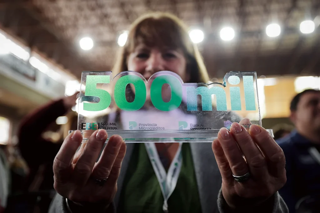 500 mil microcréditos en Provincia
