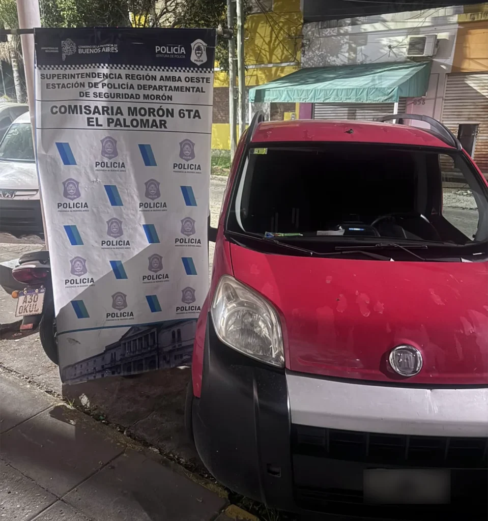 Menores detenidos por robo de autos en Morón