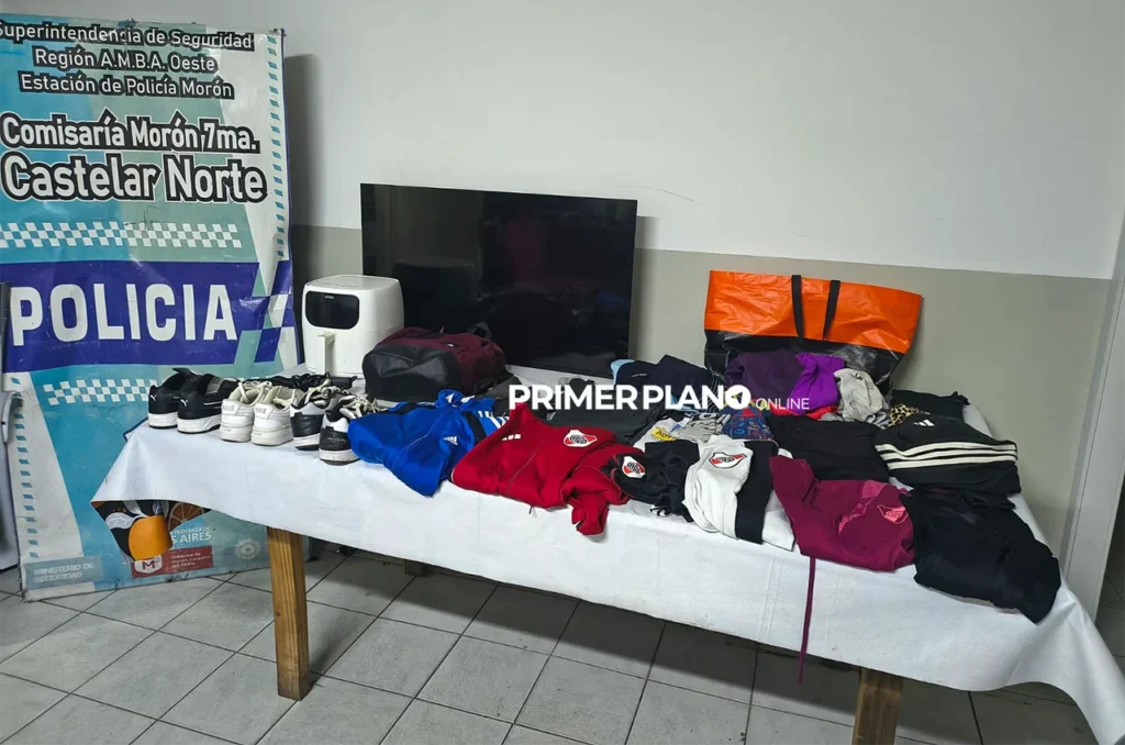 4 detenidos en Merlo tras robo en Castelar