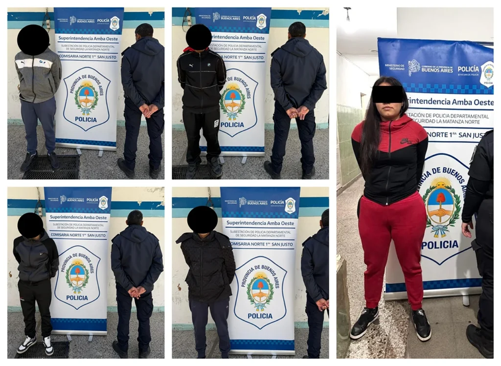 Cayó banda de roba autos de aplicación