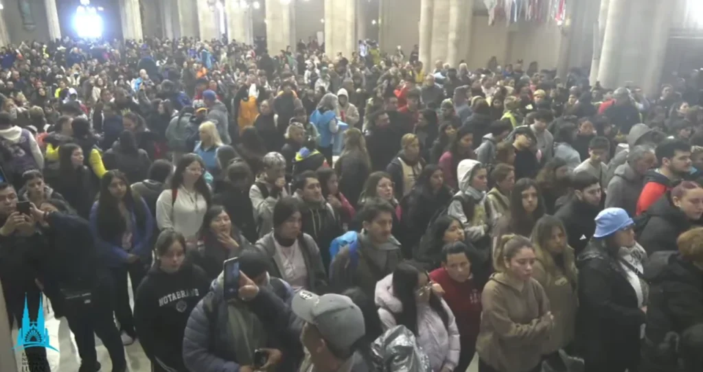 Mensaje de García Cuerva en Luján