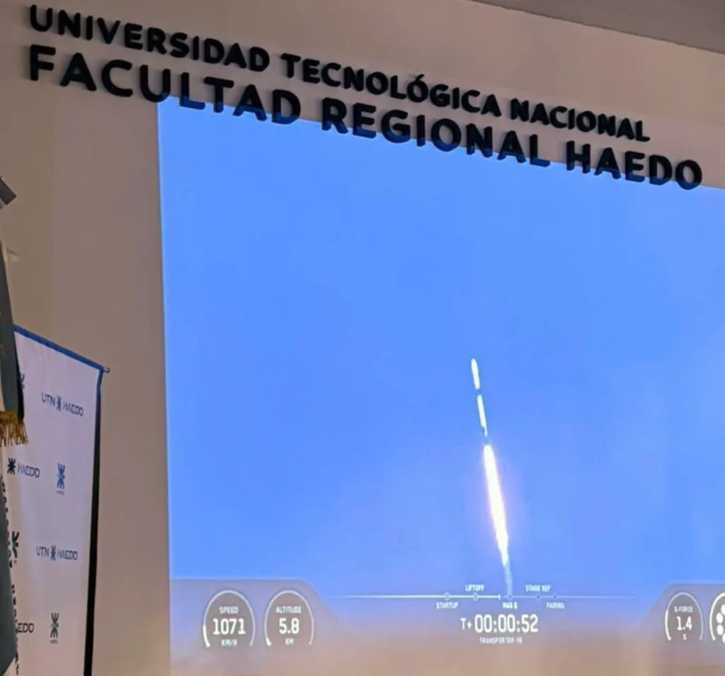 UTN Haedo satélite al espacio